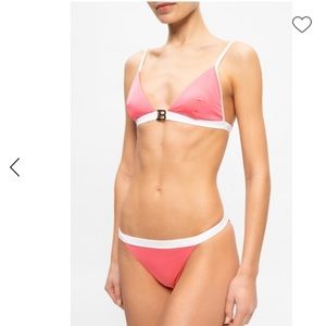 BALMAIN*Current*Pink Bikini Set*F 36; Small $575